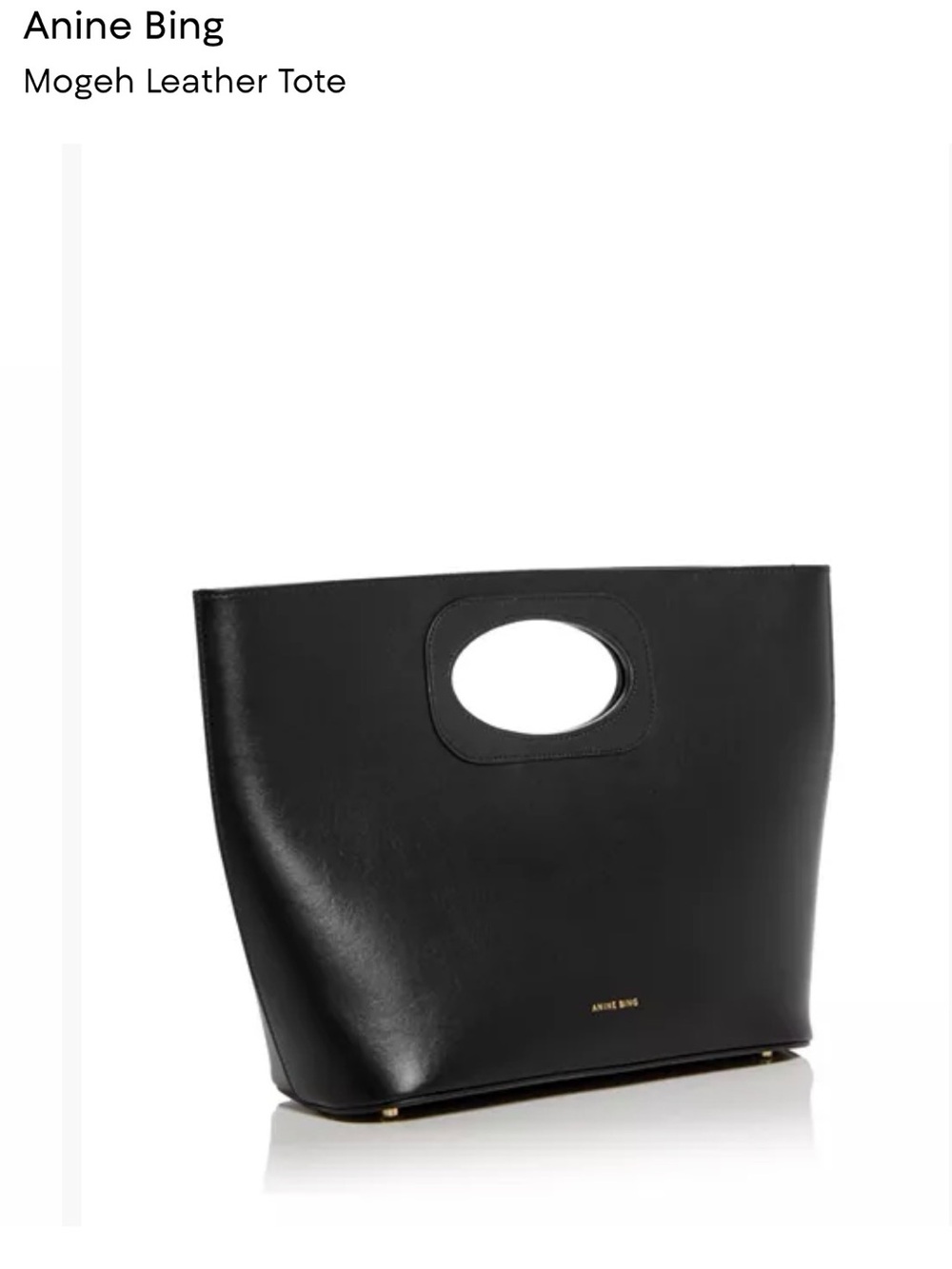 Anine Bing Mogeh Tote Bag.  NWT